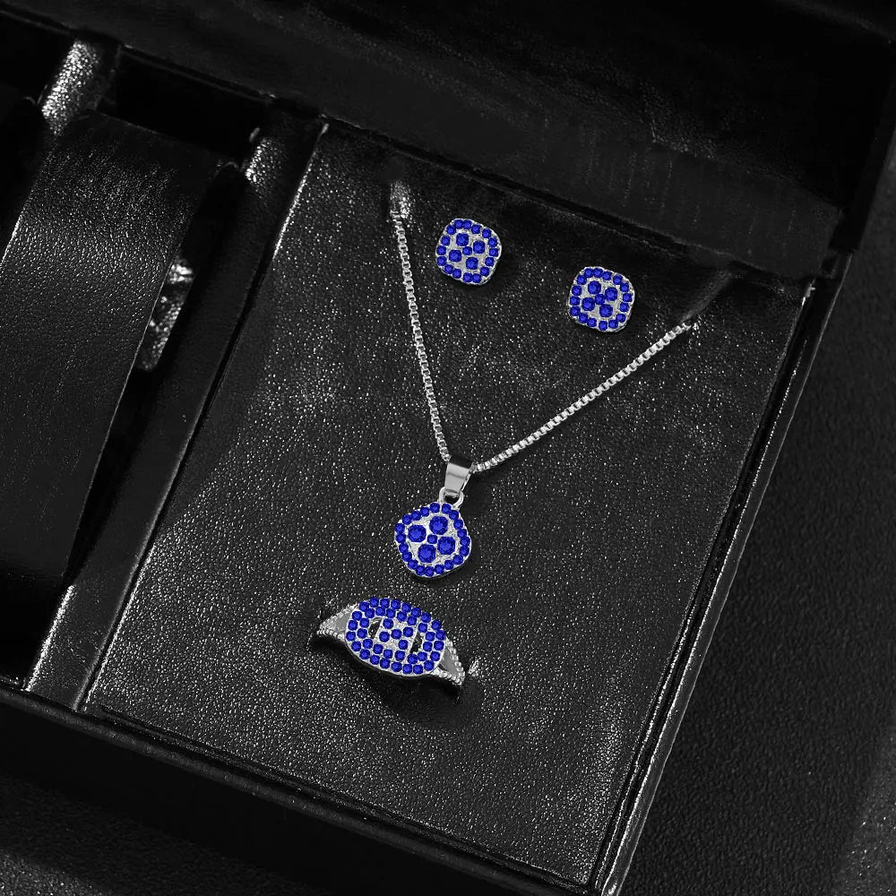 1PC Luxury Cube Jewelry Set