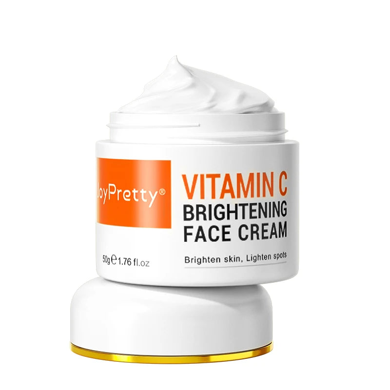 JoyPretty Vitamin C Face Cream Whitening Dark Spots Remover Niacinamide Moisturizing Facial Cream Skin Care Product