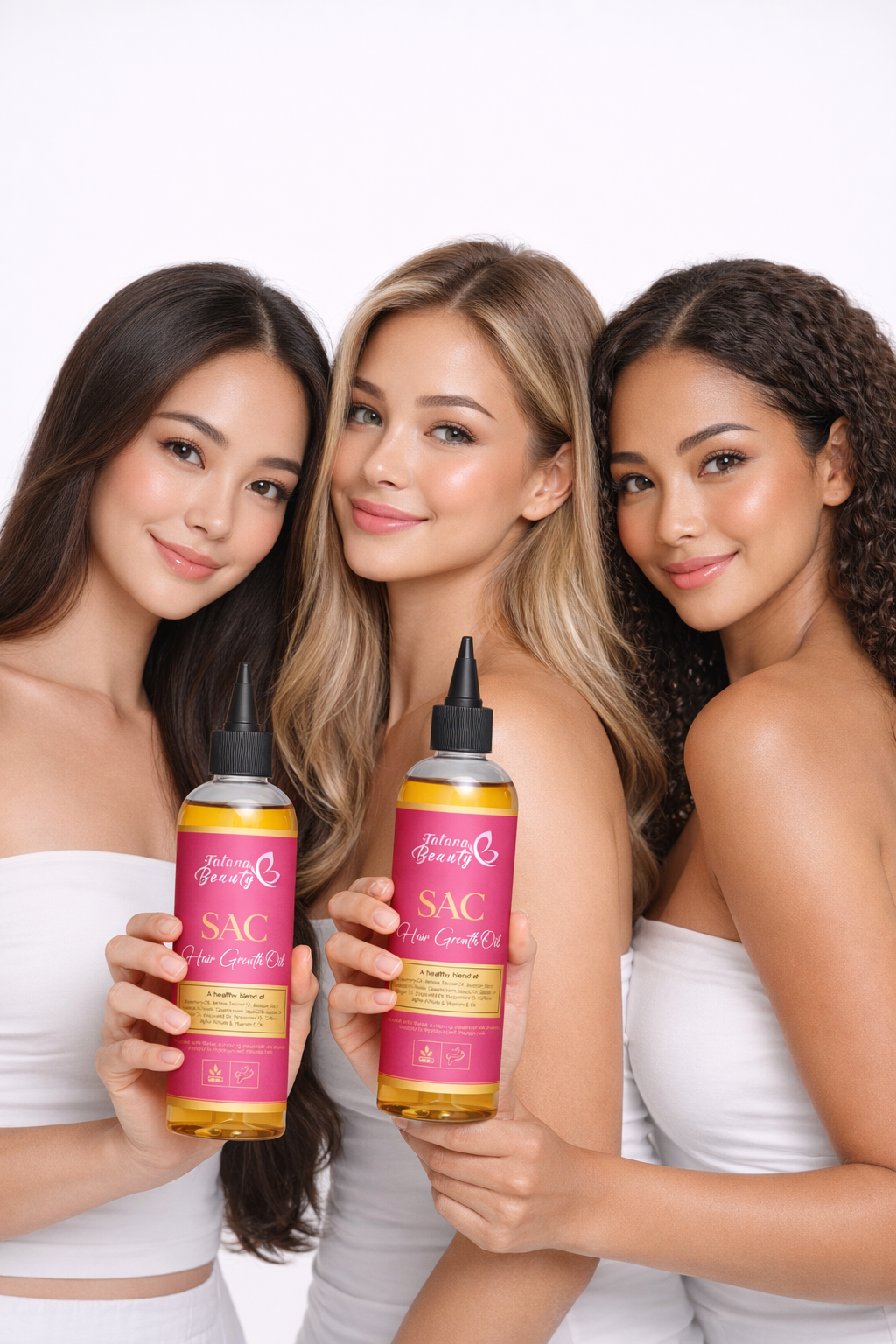 Good Hair Oil – Growth & Shine Blend - SAC Hair Growth Oil – Rosemary, Jamaican Black Castor & Peppermint Oil for Stronger, Healthier Hair