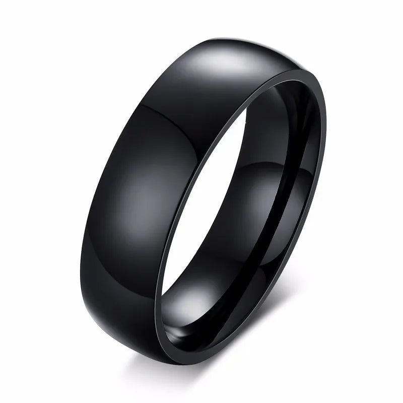 Gold Color Wedding Band Engagement Stainless steel Ring  for Women Men US Sizes 4 5 6 7 8 9 10 11 12 13 14 15 Free Shipping