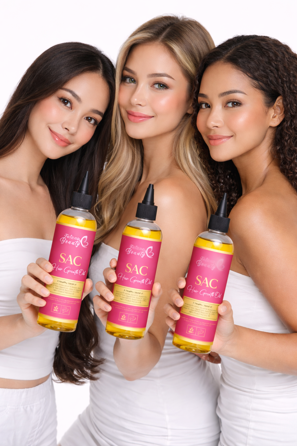 Good Hair Oil – Growth & Shine Blend - SAC Hair Growth Oil – Rosemary, Jamaican Black Castor & Peppermint Oil for Stronger, Healthier Hair