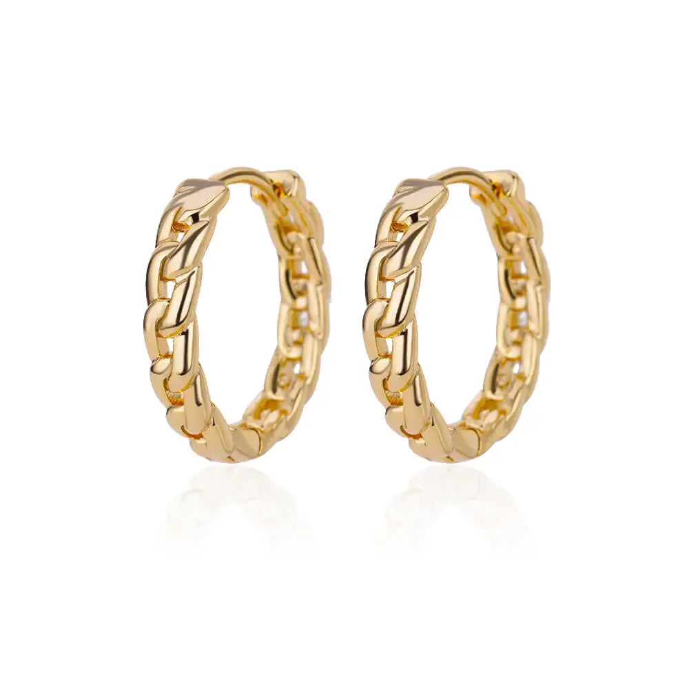 Triangle Zircon Hoop Earrings For Women Stainless Steel Earring Luxury New in Design Wedding 2023 Trending Jewelry aretes mujer