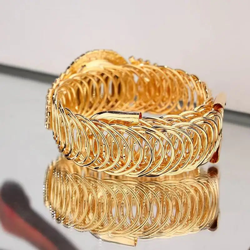 Women Gold Full Diamond Watch Ladies Wrist Watches Luxury Brand Rhinestone Women's Bracelet Watches Female Relogio Feminino