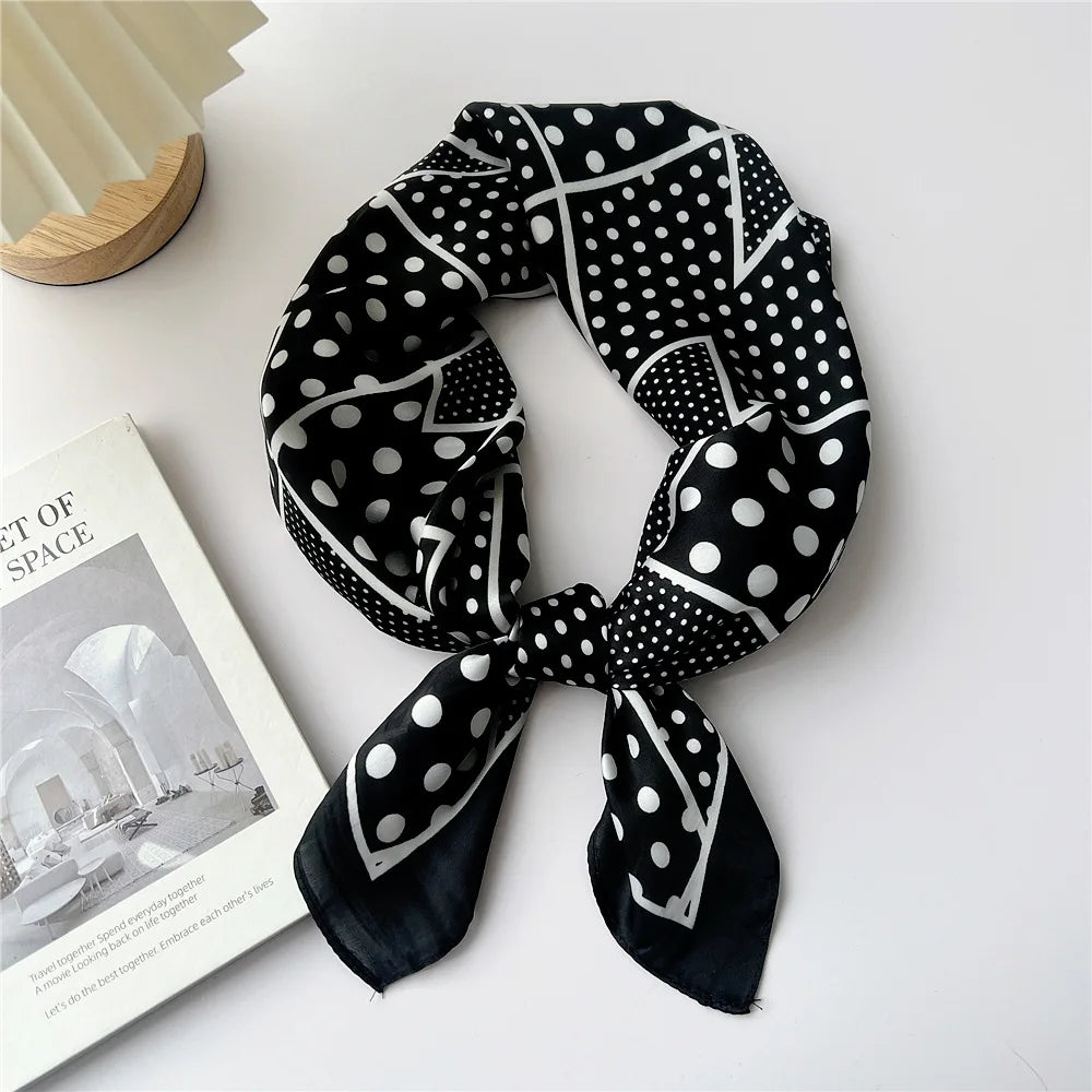 70cm Square Scarf Headscarf Hairscarf Bandanas Head Hair Shawl Wraps Accessories