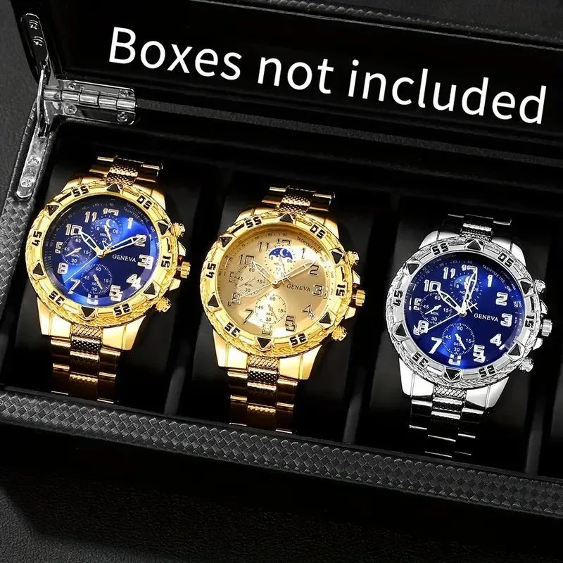1/4pcs Watch Business Men's and Women's Accessories Decorative Accessories Outdoor Men's Set