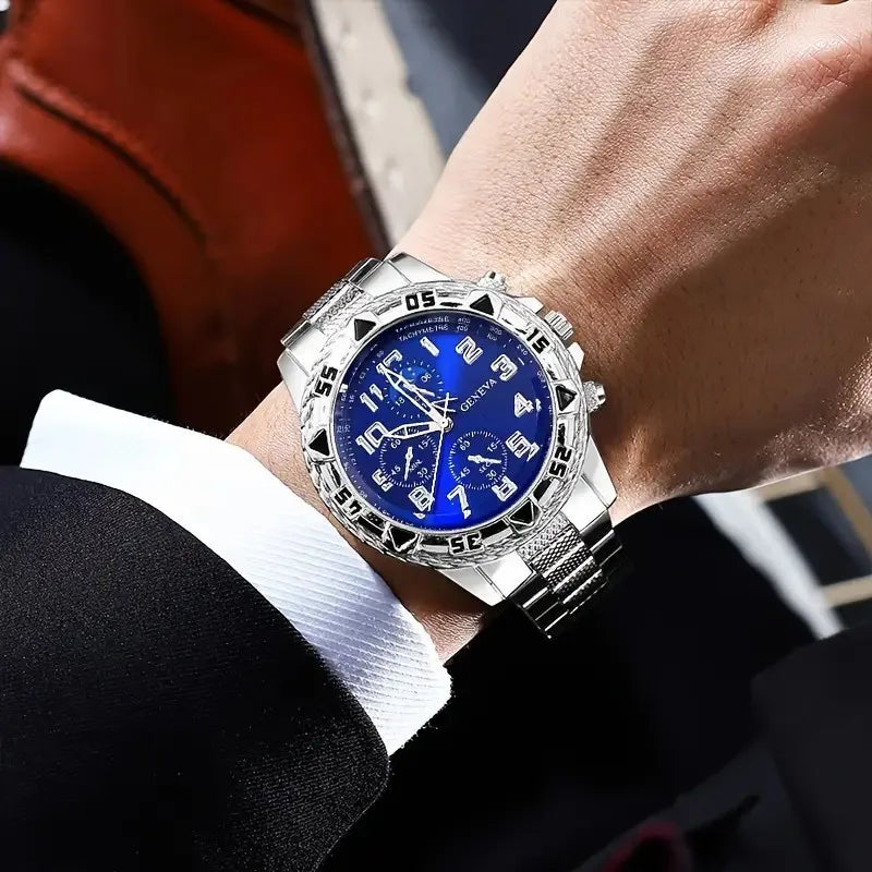 1/4pcs Watch Business Men's and Women's Accessories Decorative Accessories Outdoor Men's Set