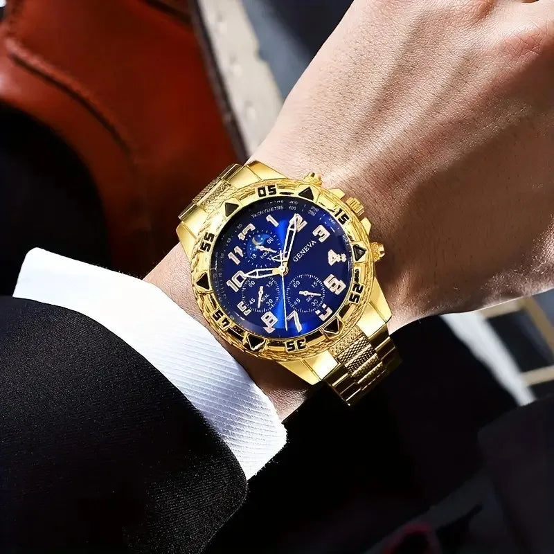 1/4pcs Watch Business Men's and Women's Accessories Decorative Accessories Outdoor Men's Set