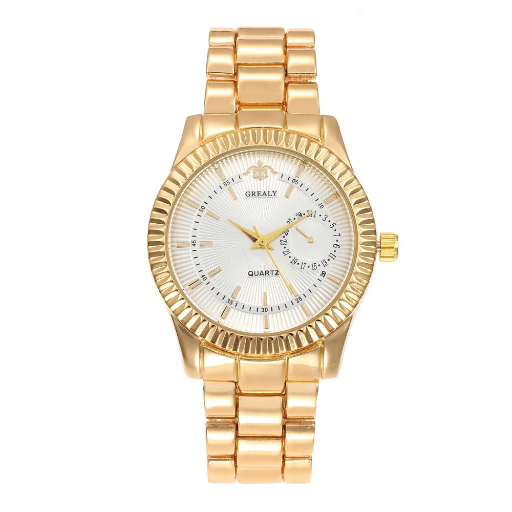 New Fashion Women Watches Ladies Steel Bracelet Wristwatch Lovers Watch Men Women Casual Quartz Watch Relogio Feminino Men Watch