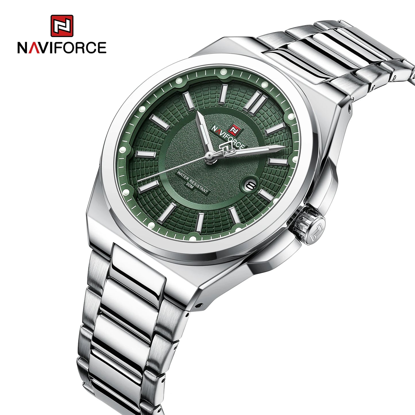 NAVIFORCE 2023 New Watches Original Brand  For Men Casual Sport Man Stainless Steel Wristwatch Waterproof Quartz Classic Clock
