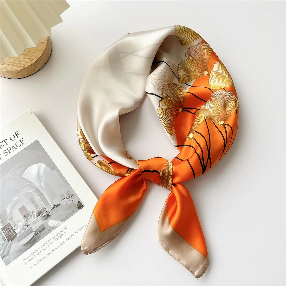 70cm Square Scarf Headscarf Hairscarf Bandanas Head Hair Shawl Wraps Accessories