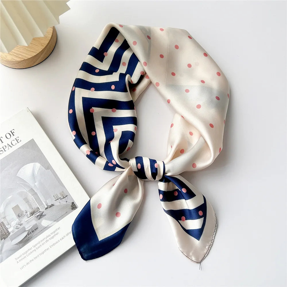 70cm Square Scarf Headscarf Hairscarf Bandanas Head Hair Shawl Wraps Accessories