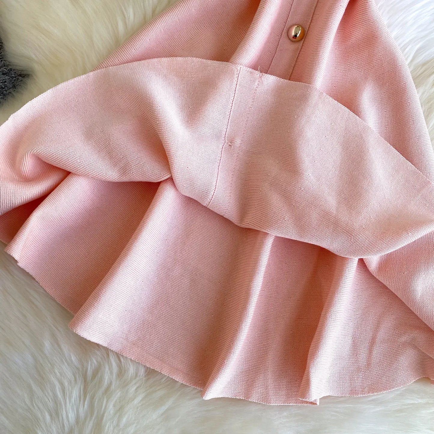REALEFT Summer Elegant Pink Women's Knitted A-line Dress 2026 New Sleeveless Casual O-neck Single Breasted Sexy Mini Dress