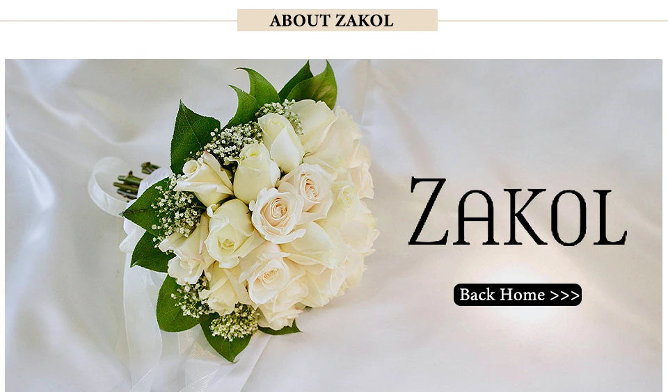 ZAKOL Fashion Cubic Zirconia Decor Cuff Bangle For Women Trapezoidal Zircon Bracelets Party Banquet Wedding Gift
