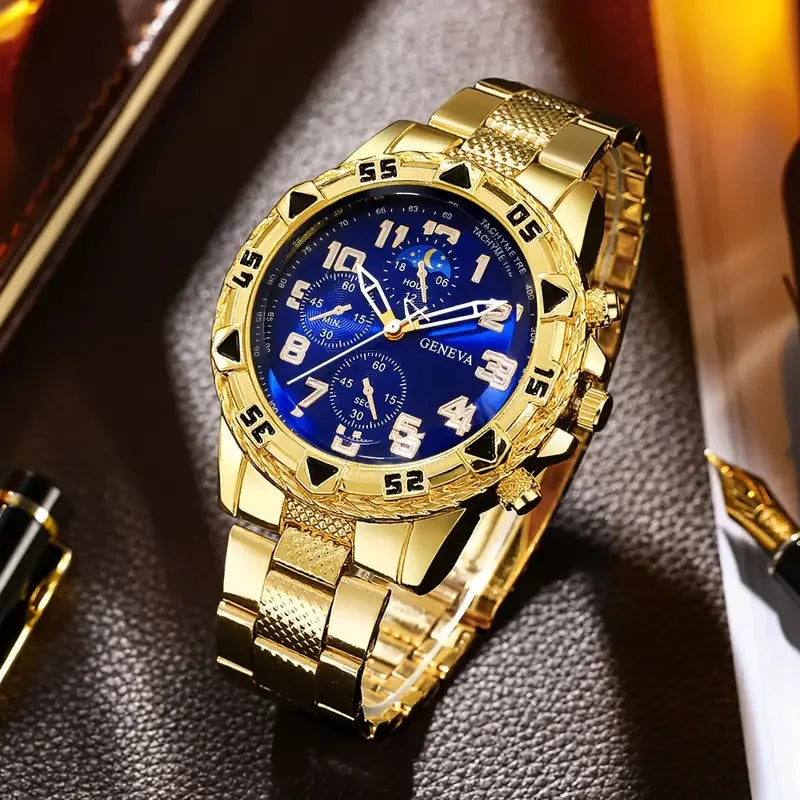 1/4pcs Watch Business Men's and Women's Accessories Decorative Accessories Outdoor Men's Set