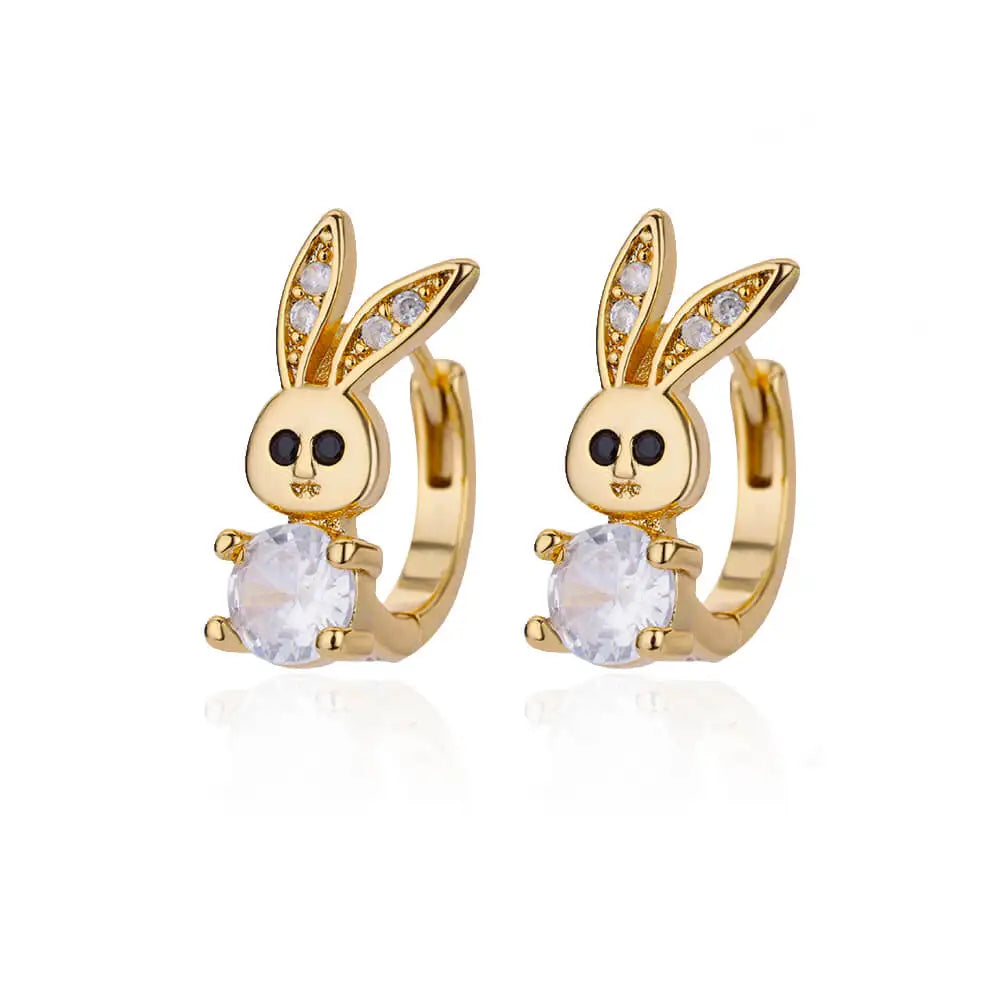 Zircon Snowflake Earrings For Women Gold Color Stainless Steel Flower Geometric Hoop Earring Aesthetic Luxury Wedding Jewerly