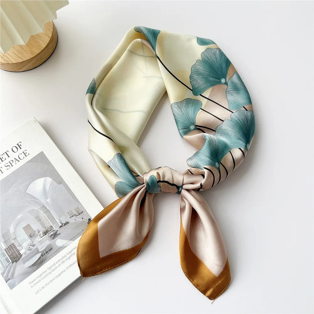 70cm Square Scarf Headscarf Hairscarf Bandanas Head Hair Shawl Wraps Accessories