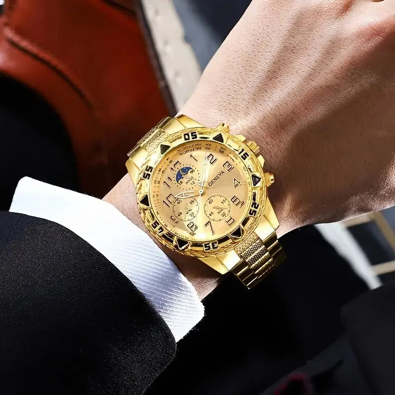 1/4pcs Watch Business Men's and Women's Accessories Decorative Accessories Outdoor Men's Set