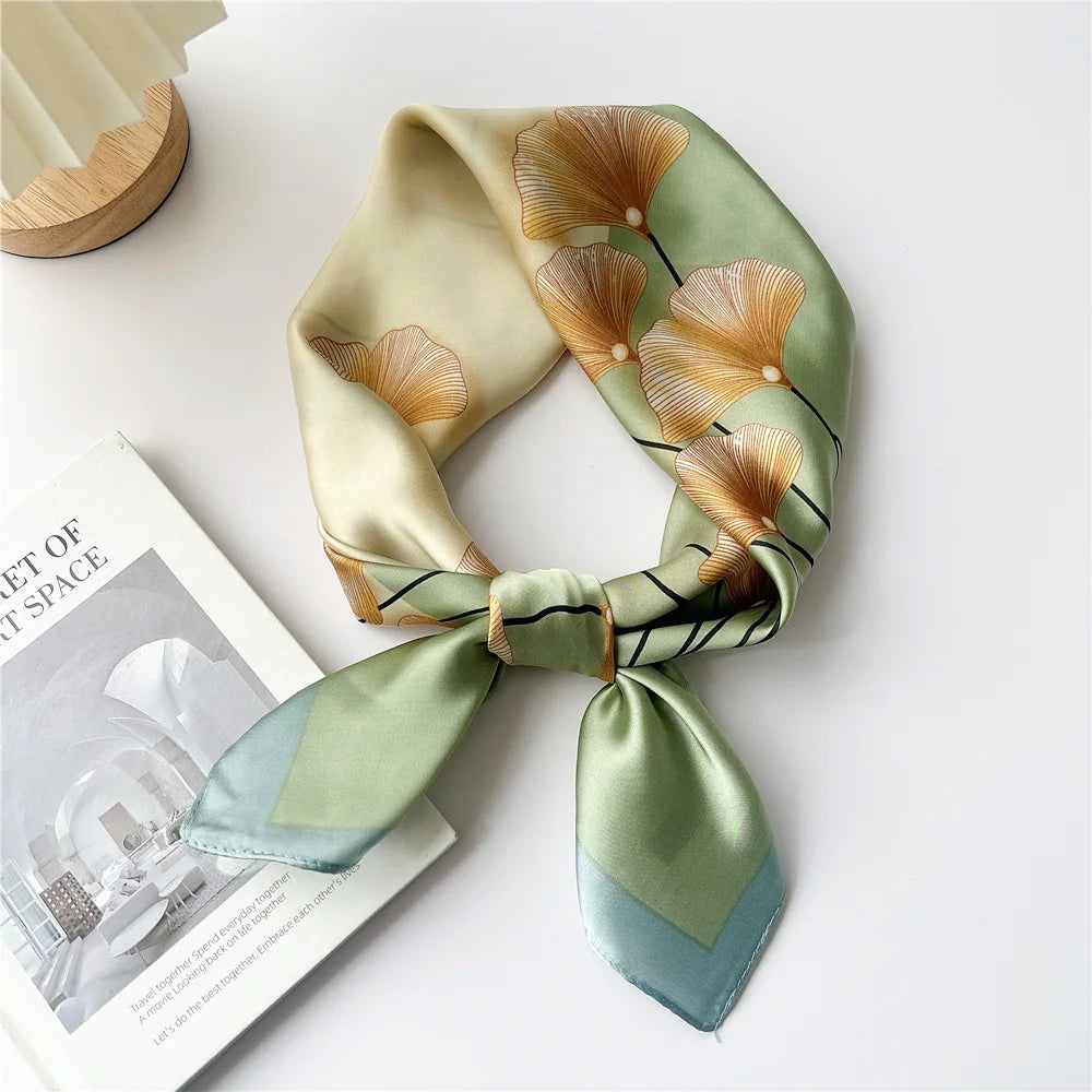 70cm Square Scarf Headscarf Hairscarf Bandanas Head Hair Shawl Wraps Accessories