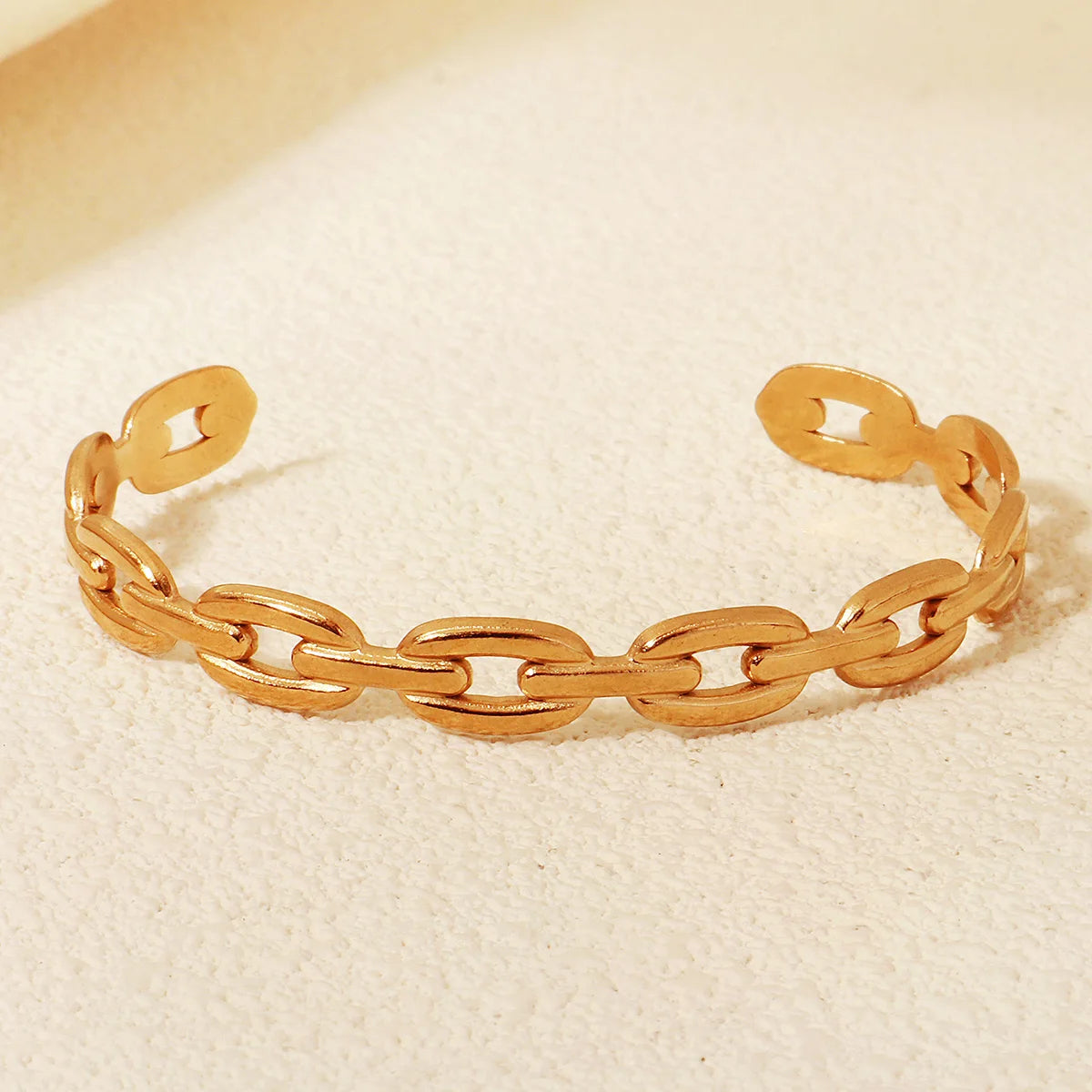 Miallo New Stainless Steel Trendy Open Bracelet Daily Bangles For Women Simple Lock Clasp Sparkling Zirconia Bracelet As Gifts