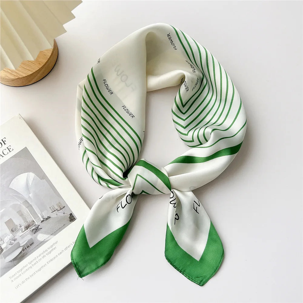 70cm Square Scarf Headscarf Hairscarf Bandanas Head Hair Shawl Wraps Accessories