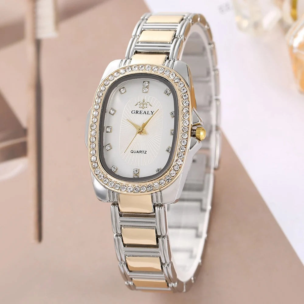 New Fashion Women Watches Rhinestone Bracelets Watch Female Wristwatches Ladies Casual Quartz Watch Relogio Feminino Clocks Gift