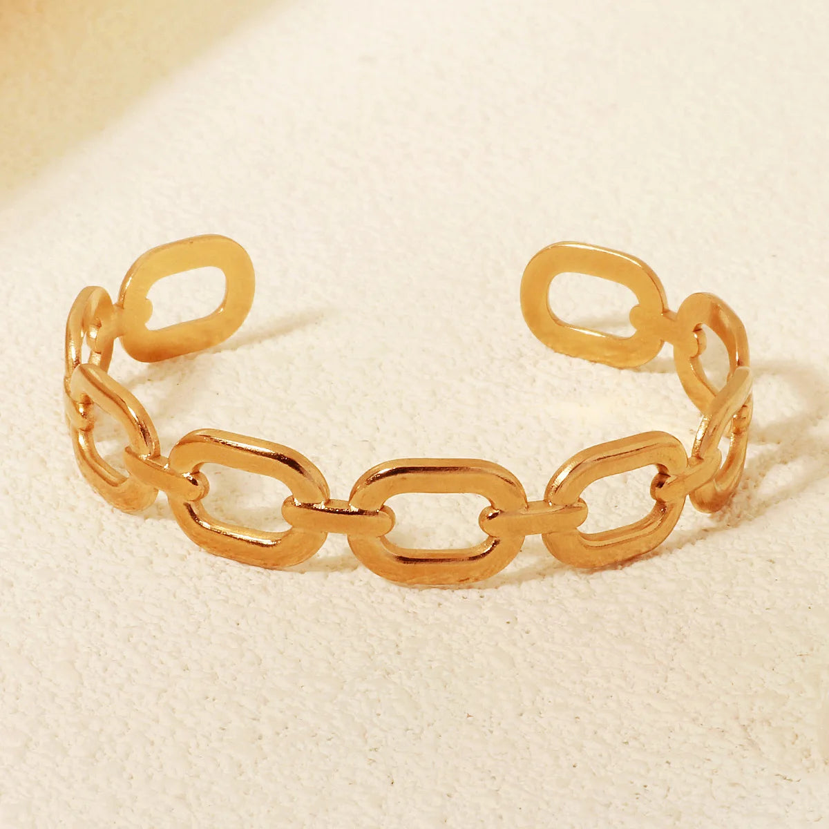 Miallo New Stainless Steel Trendy Open Bracelet Daily Bangles For Women Simple Lock Clasp Sparkling Zirconia Bracelet As Gifts