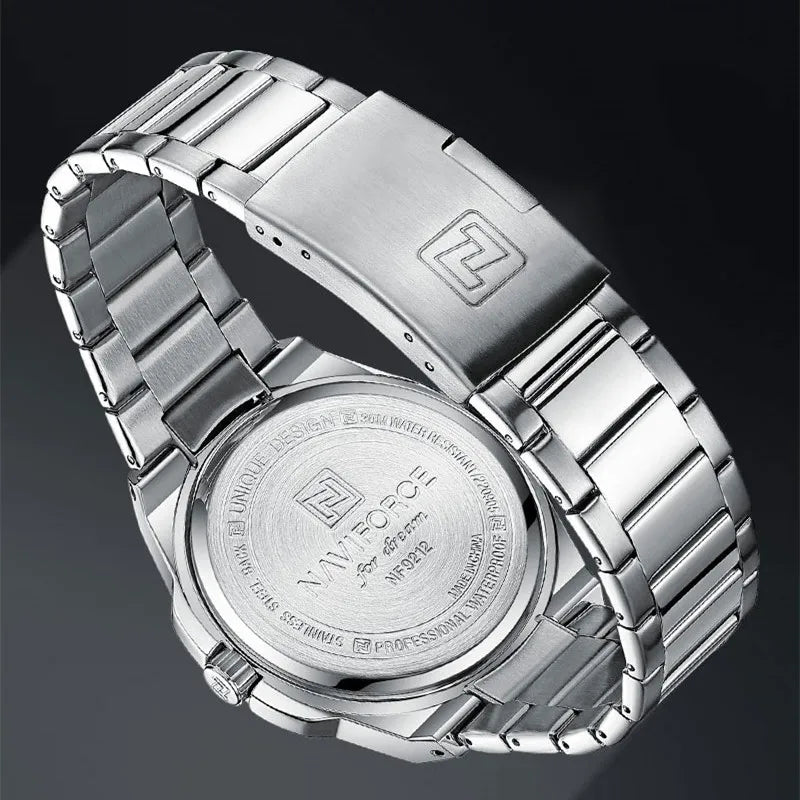 NAVIFORCE 2023 New Watches Original Brand  For Men Casual Sport Man Stainless Steel Wristwatch Waterproof Quartz Classic Clock