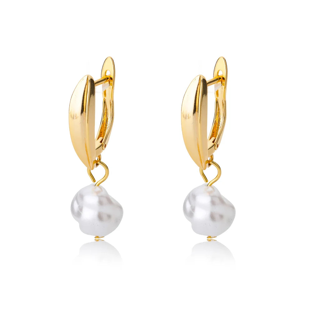 Zircon Heart Pendientes Earring For Women Stainless Steel Gold Color Piercing Earring 2025 Trend Jewelry aretes Accesorios mujer