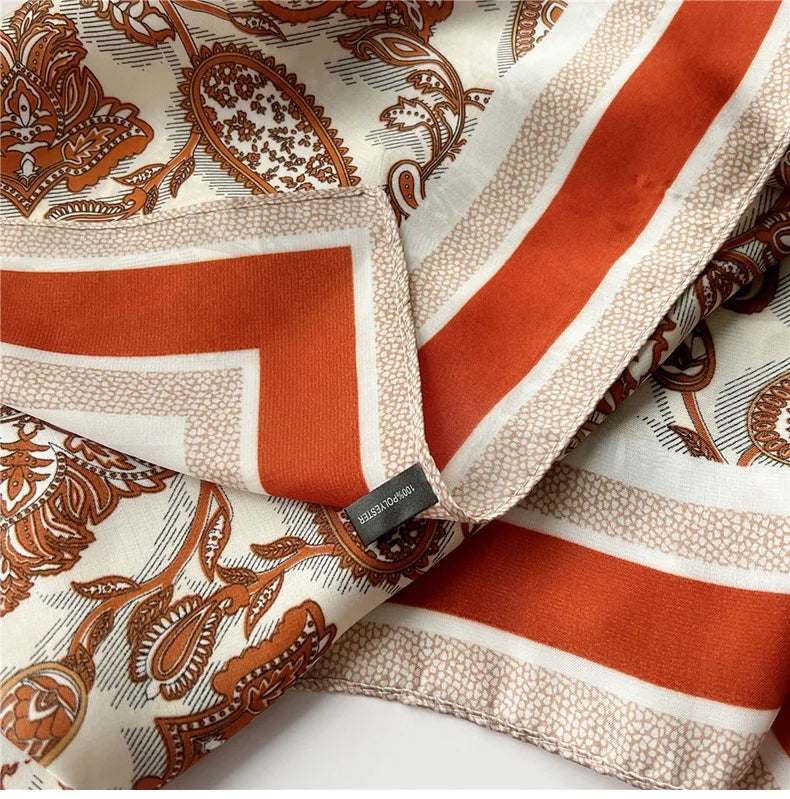 70cm Square Scarf Headscarf Hairscarf Bandanas Head Hair Shawl Wraps Accessories