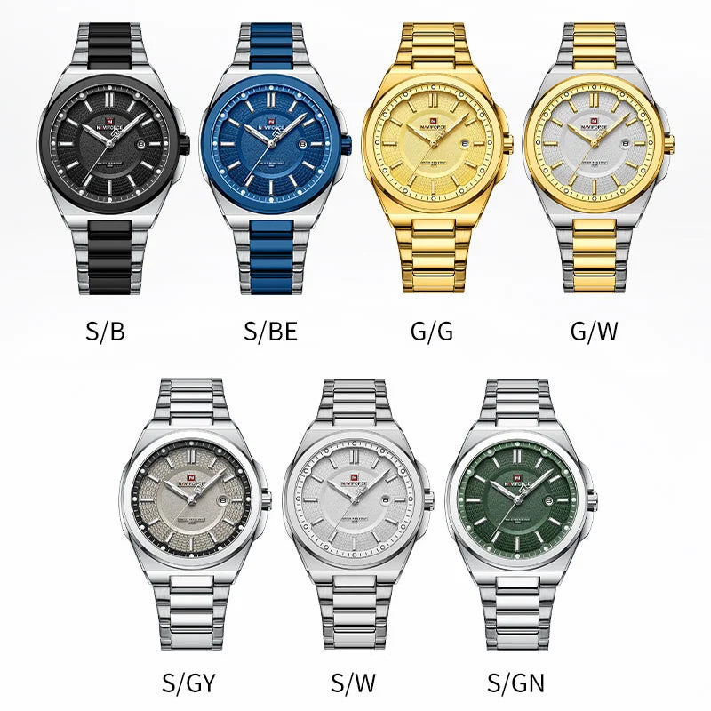 Collection of watches in various colors and designs on a white background