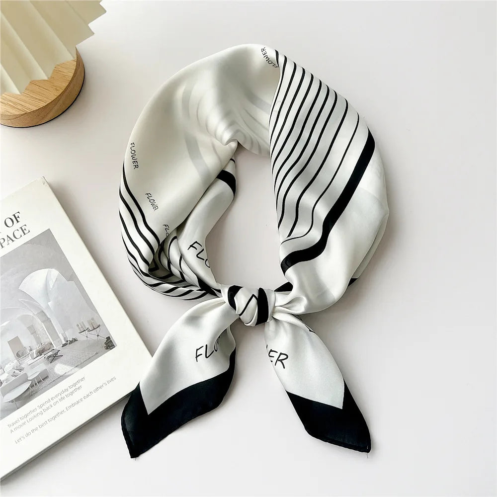 70cm Square Scarf Headscarf Hairscarf Bandanas Head Hair Shawl Wraps Accessories