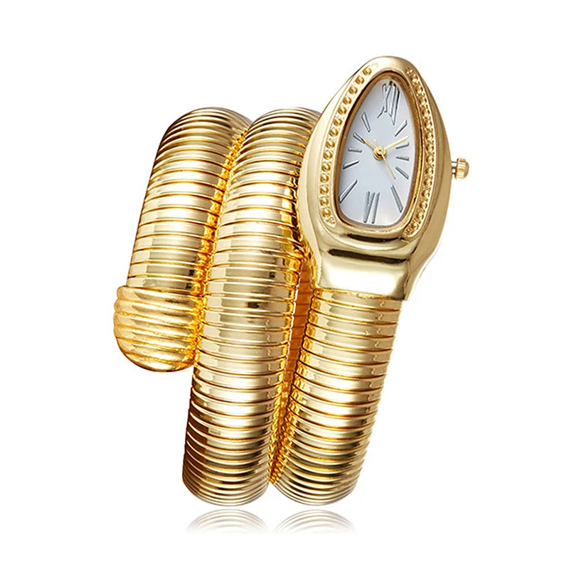 Snake Watch Watch Women Watch Fashion Snake Shape Bangle Watch for Casual Work  Women Watch