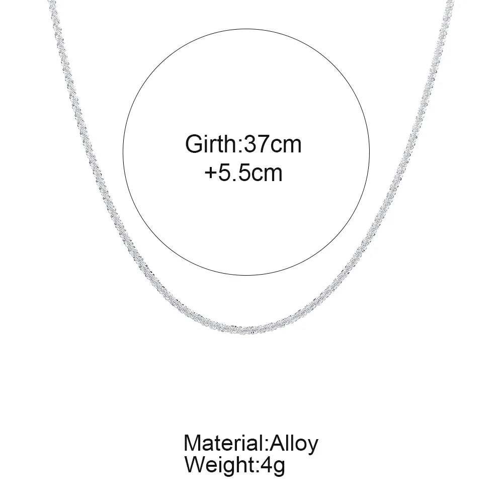 Fashion Simple Sparkling Necklace For Women