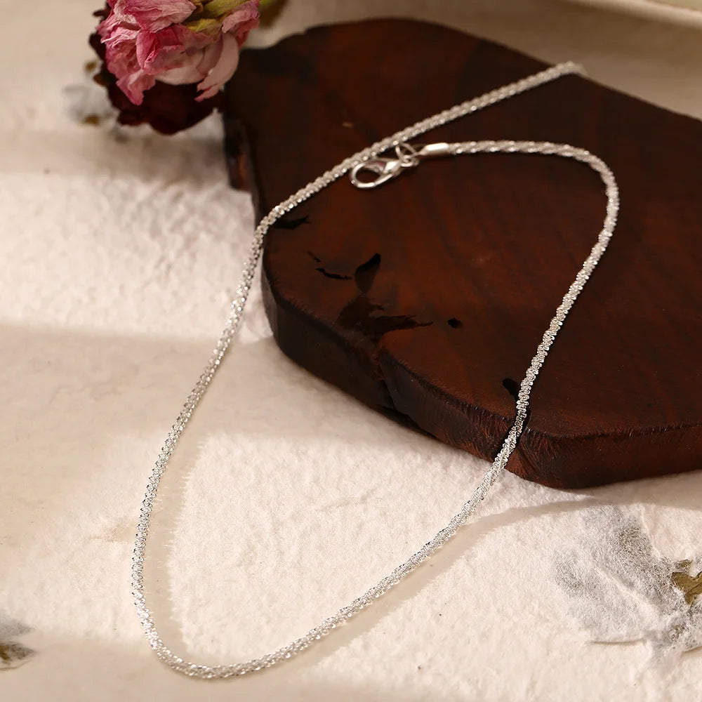 Fashion Simple Sparkling Necklace For Women