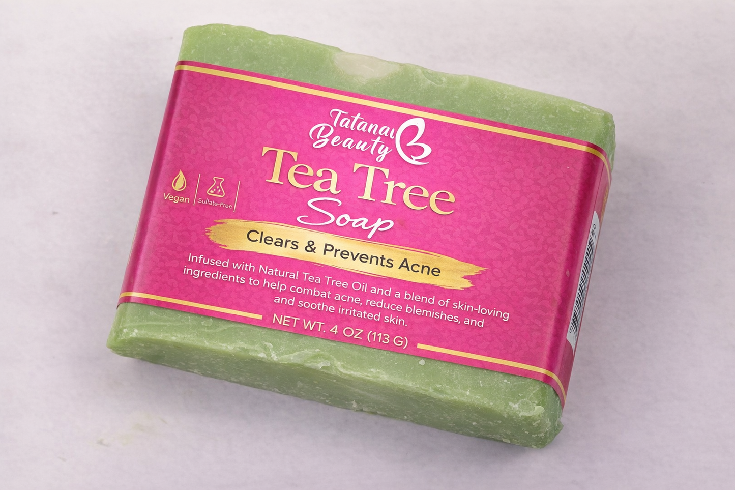 Tea Tree Facial Soap for Acne-Prone & Oily Skin
