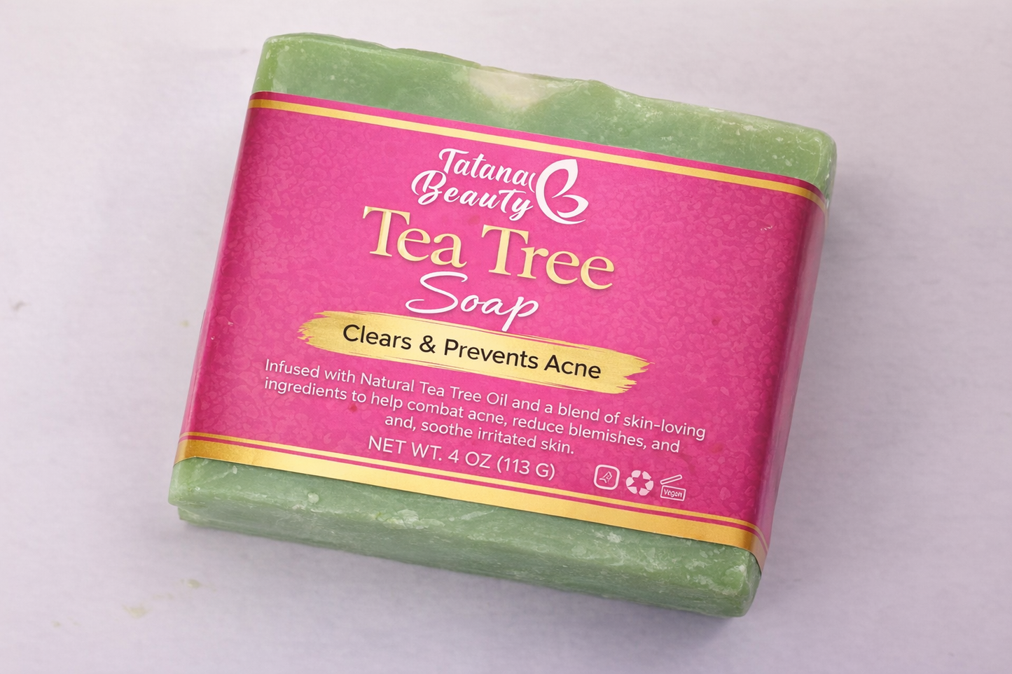 Tea Tree Facial Soap for Acne-Prone & Oily Skin